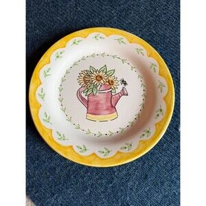 Made in Portugal plate 9” hand painted